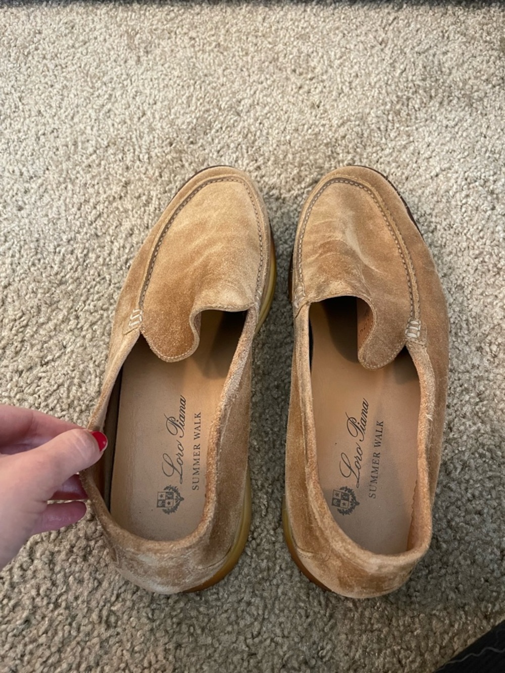 Loro Piana Camel Loafers - Picture 9 of 9